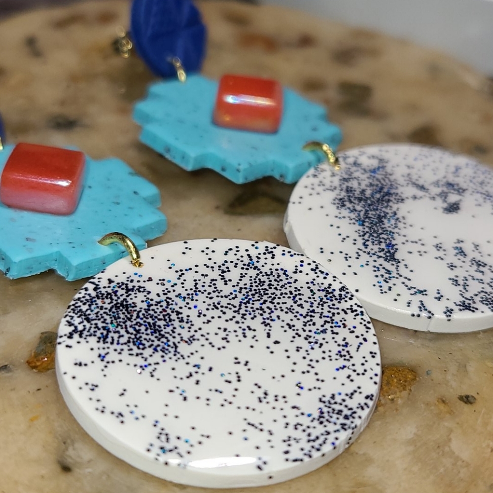 Aztec Earrings - Picture 3 of 11